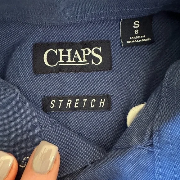 Chaps Boys Oxford Size S - Picture 4 of 9